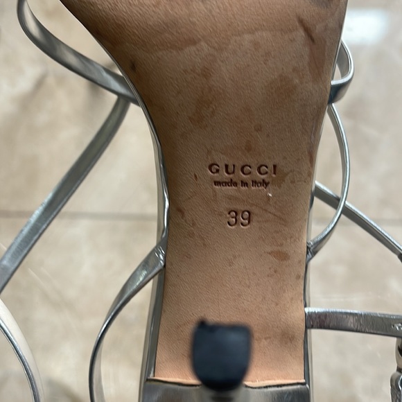 Gucci Silver Heels - Picture 8 of 11